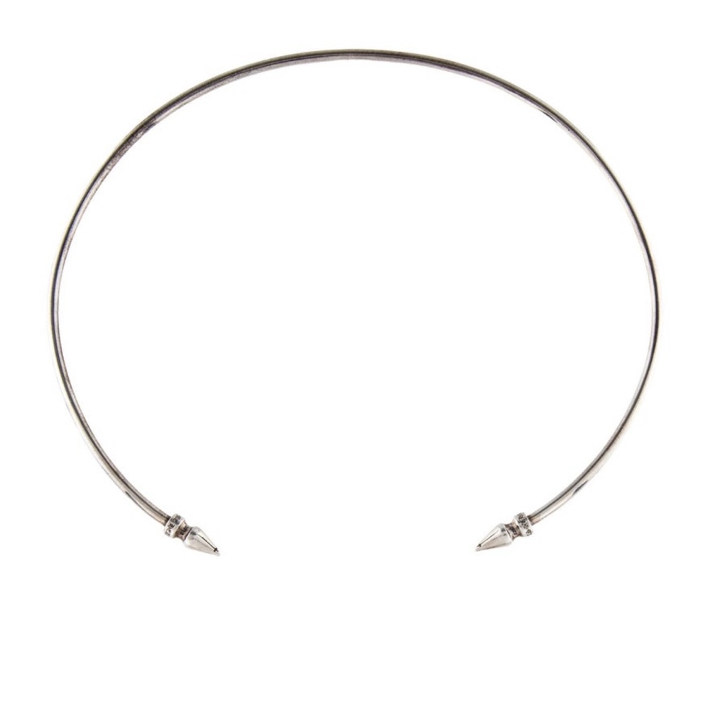 CHROME HEARTS Necklace Sterling Silver Choker